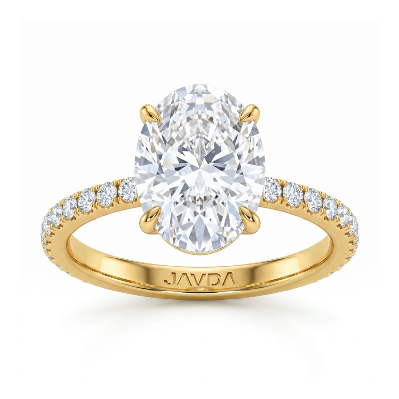  diamond Ring 14k Gold Yellow