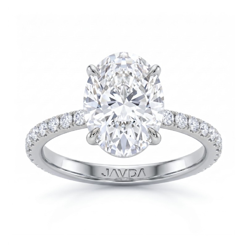  diamond Ring 14k Gold White