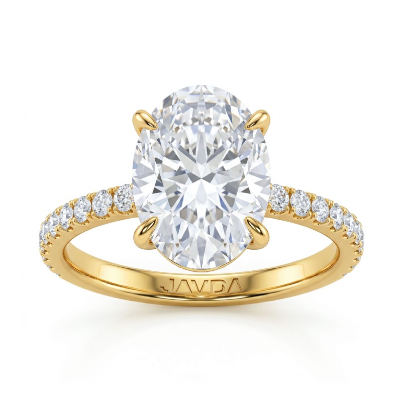  diamond Ring 14k Gold Yellow