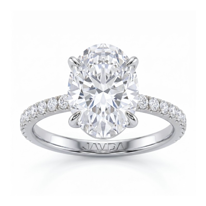  diamond Ring 14k Gold White