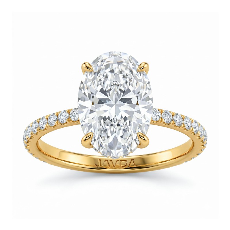  diamond Ring 14k Gold Yellow