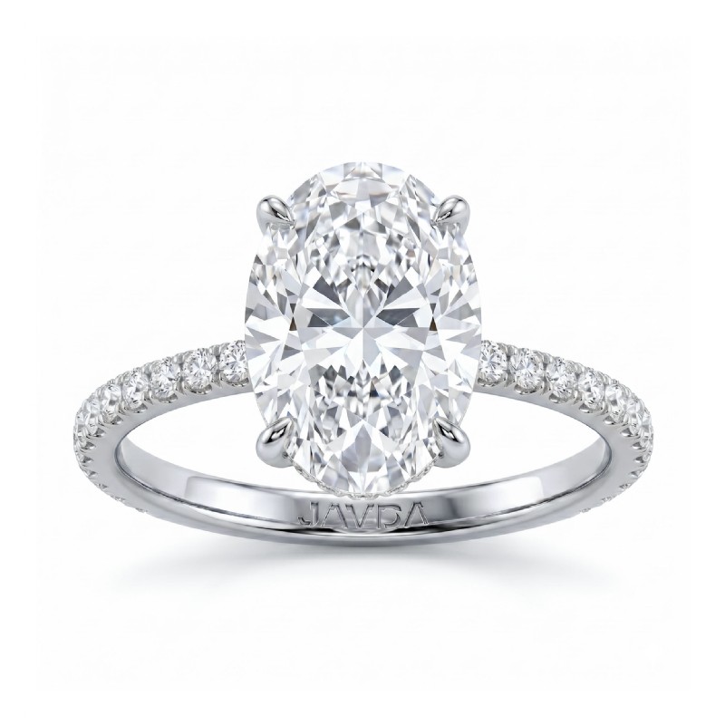  diamond Ring 14k Gold White