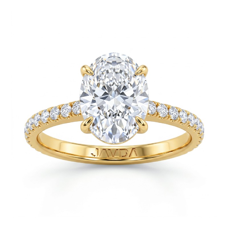  diamond Ring 14k Gold Yellow