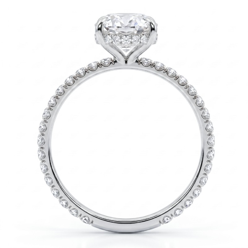  diamond Ring 14k Gold White