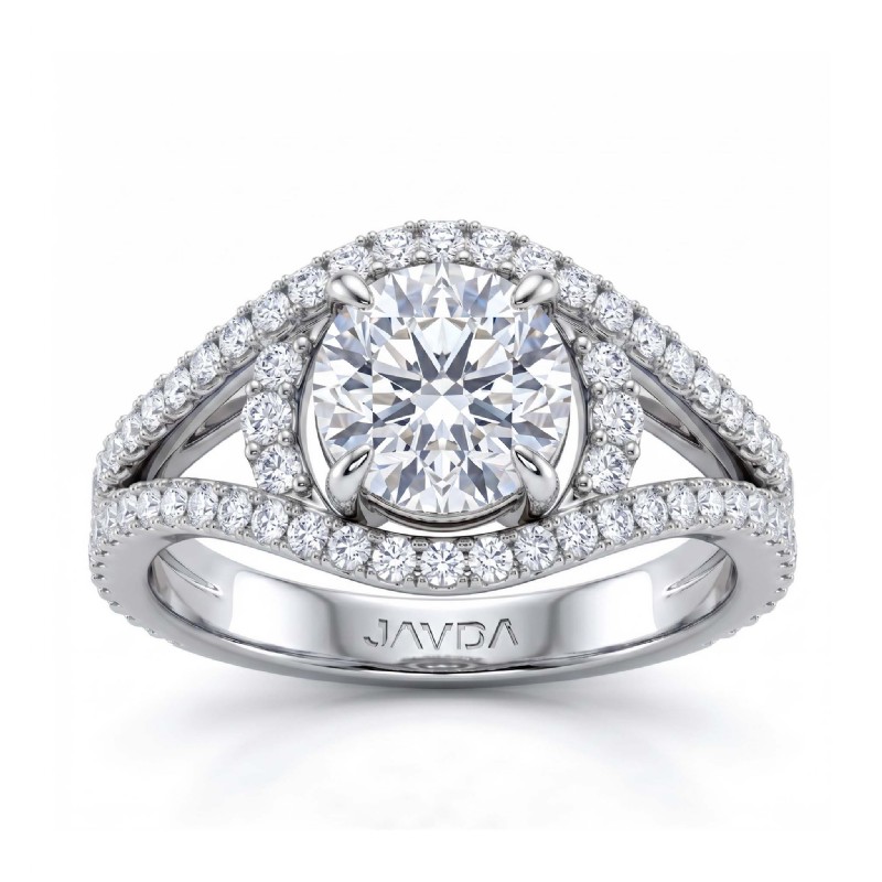  diamond Ring 14k Gold White