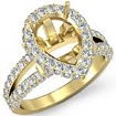 1.52Ct Pear Shape Semi Mount Halo Setting Diamond Engagement Ring Gold Y18k