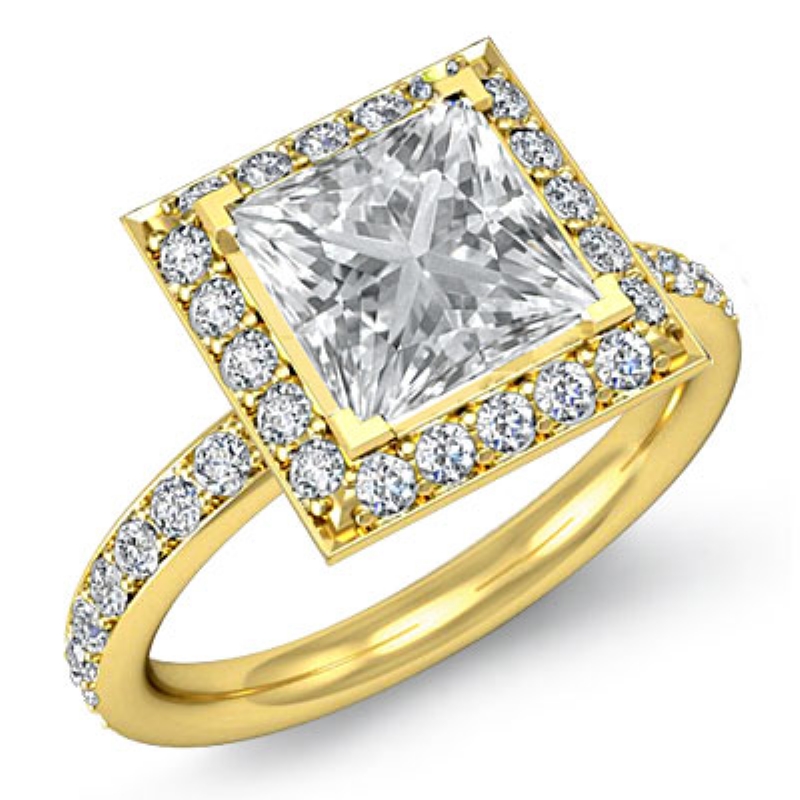  diamond Ring 14k Gold Yellow