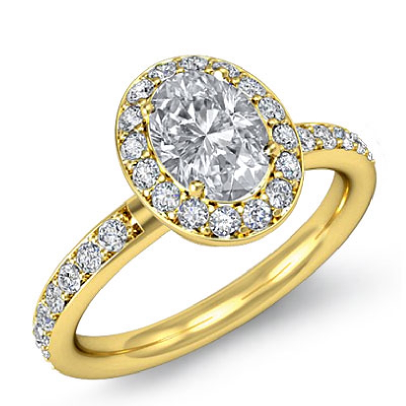  diamond Ring 18k Gold Yellow
