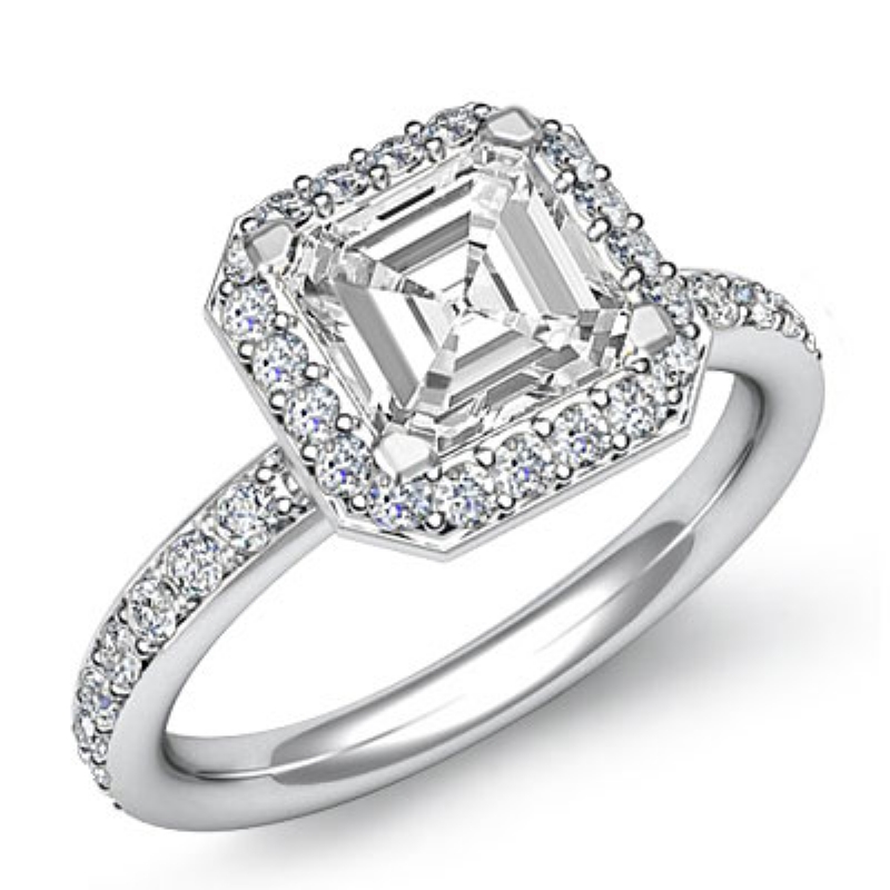  diamond Ring 14k Gold White