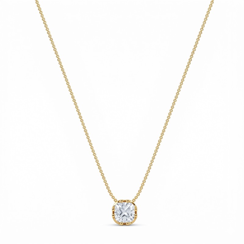  diamond Pendant 14k Gold Yellow