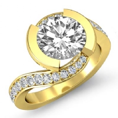  diamond Ring 18k Gold Yellow