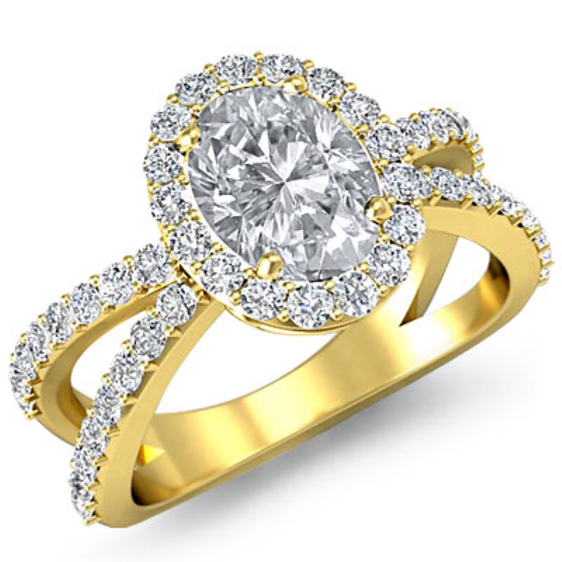  diamond Ring 18k Gold Yellow