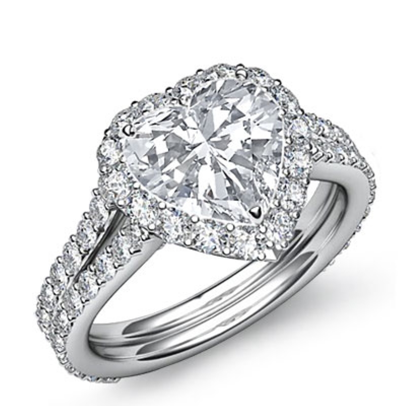  diamond Ring 14k Gold White