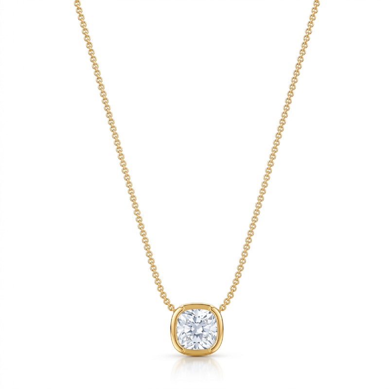 diamond Pendant 14k Gold Yellow