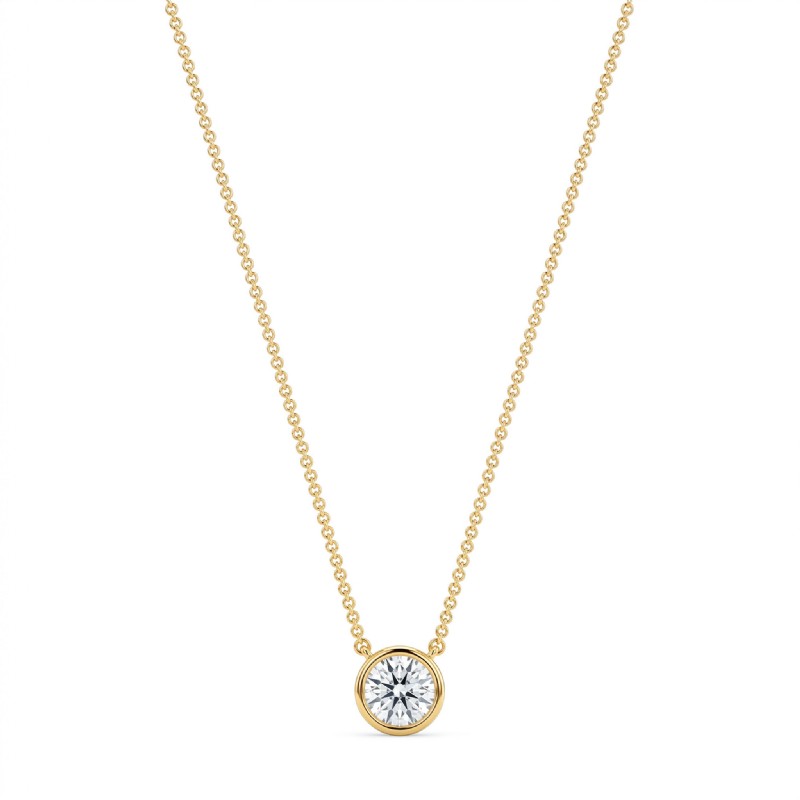  diamond Pendant 14k Gold Yellow