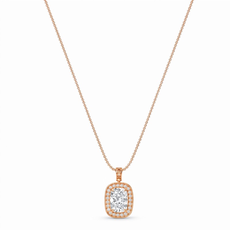  diamond  18k Rose Gold