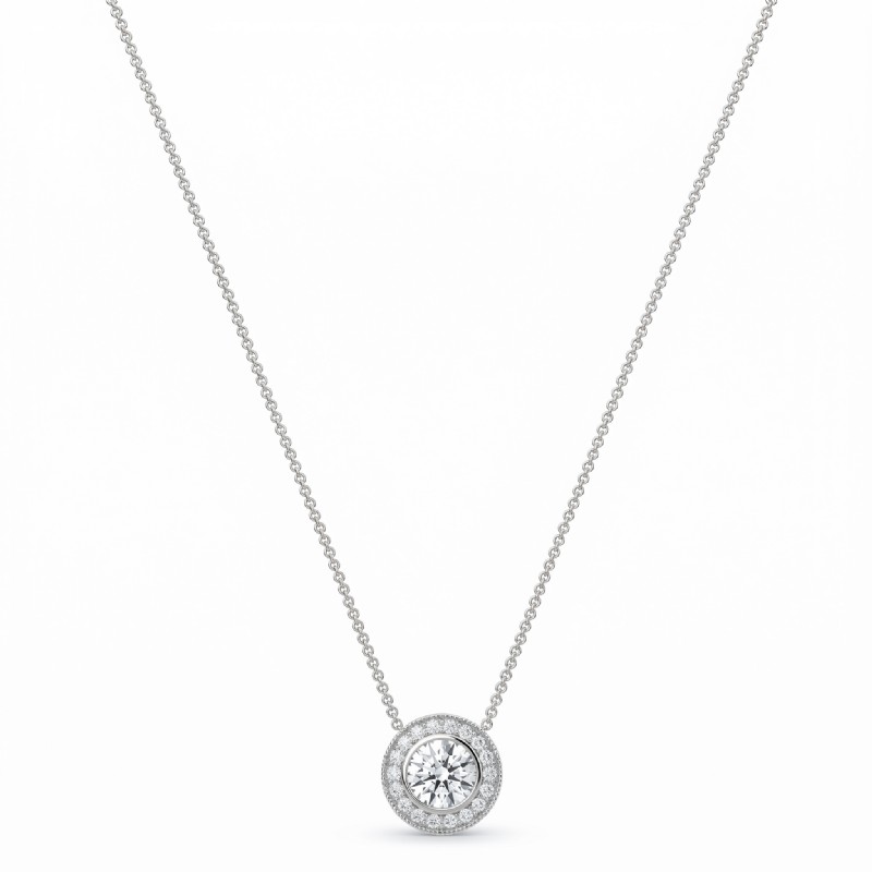  diamond  18k Gold White