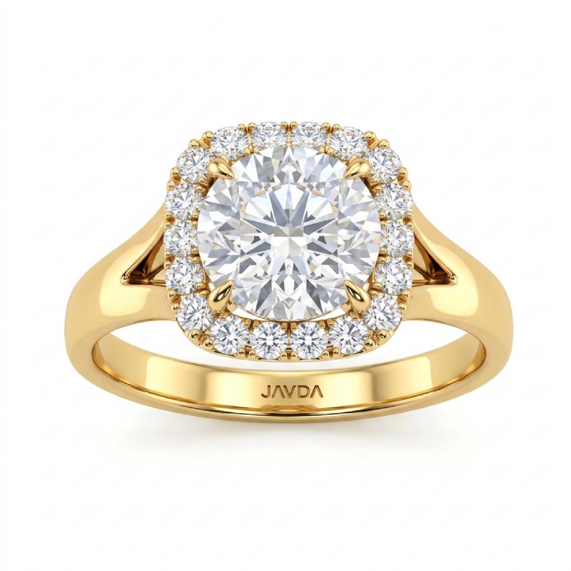  diamond Ring 14k Gold Yellow