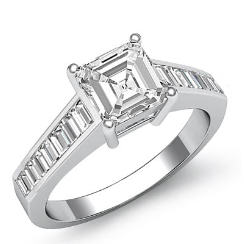  diamond Ring 14k Gold White