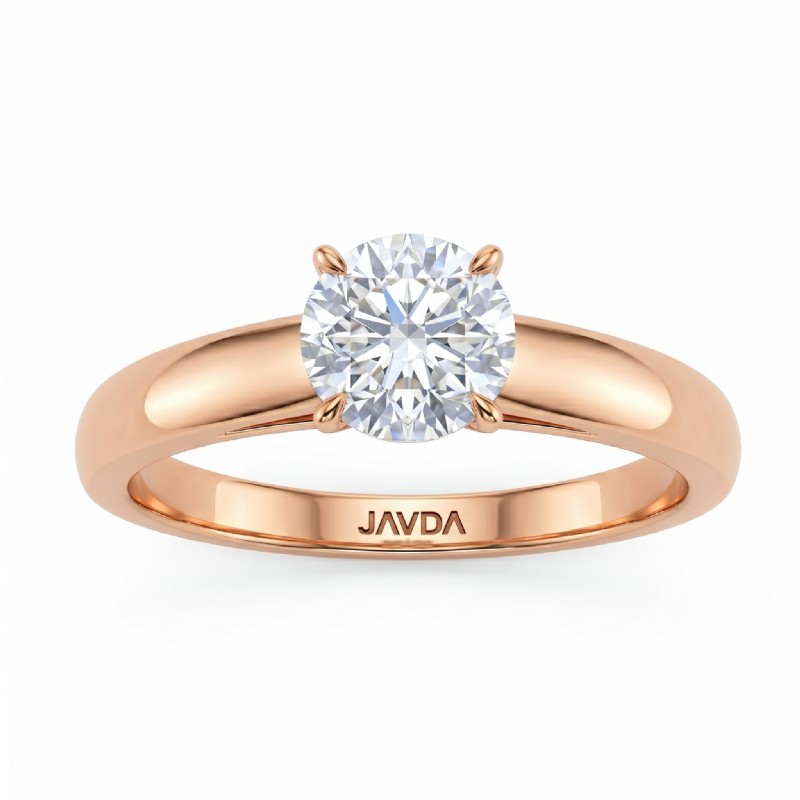  diamond Ring 14k Rose Gold