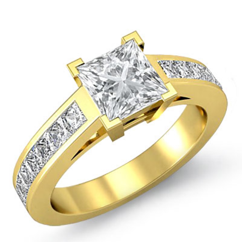  diamond Ring 14k Gold Yellow