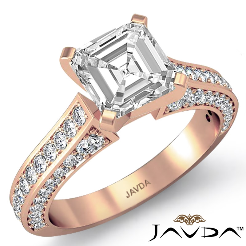  diamond Ring 14k Rose Gold