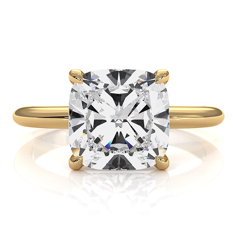  diamond Ring 14k Gold Yellow