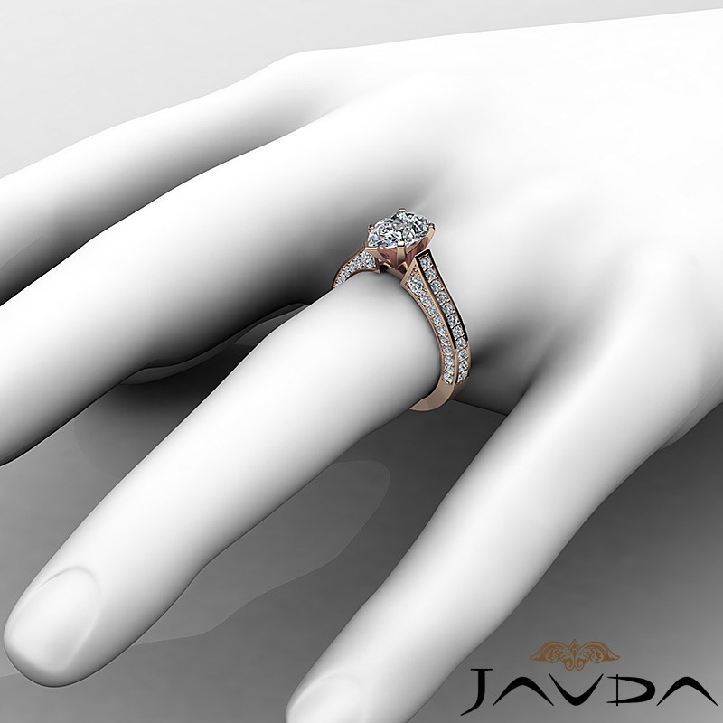  diamond Ring 14k Rose Gold