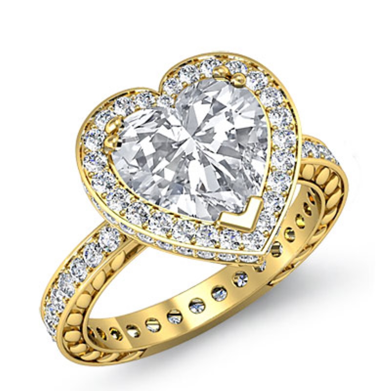  diamond Ring 18k Gold Yellow