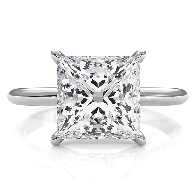  diamond Ring 14k Gold White