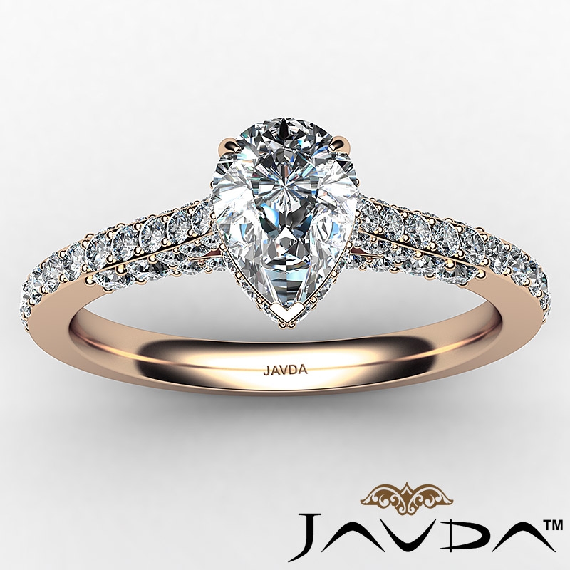  diamond Ring 14k Rose Gold