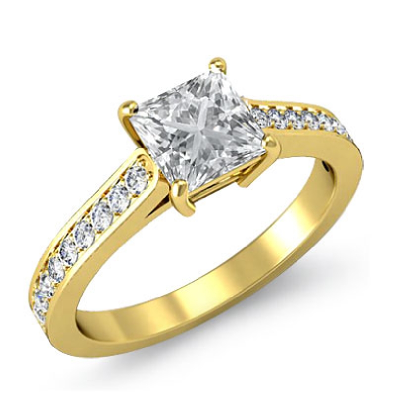  diamond Ring 14k Gold Yellow