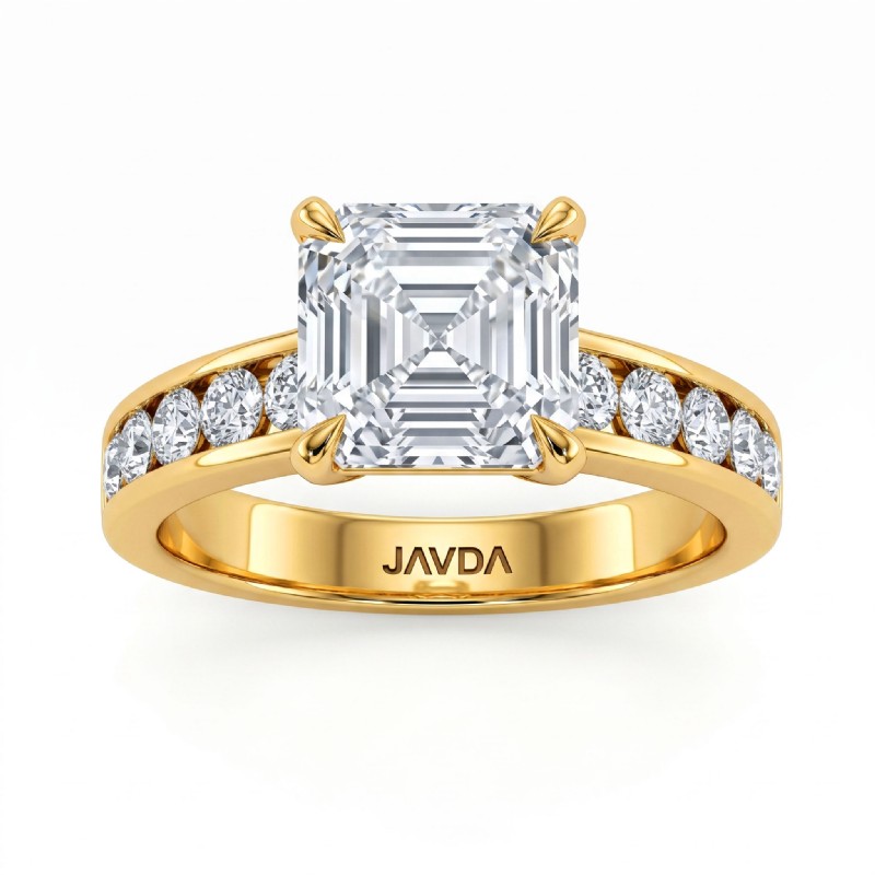  diamond Ring 14k Gold Yellow