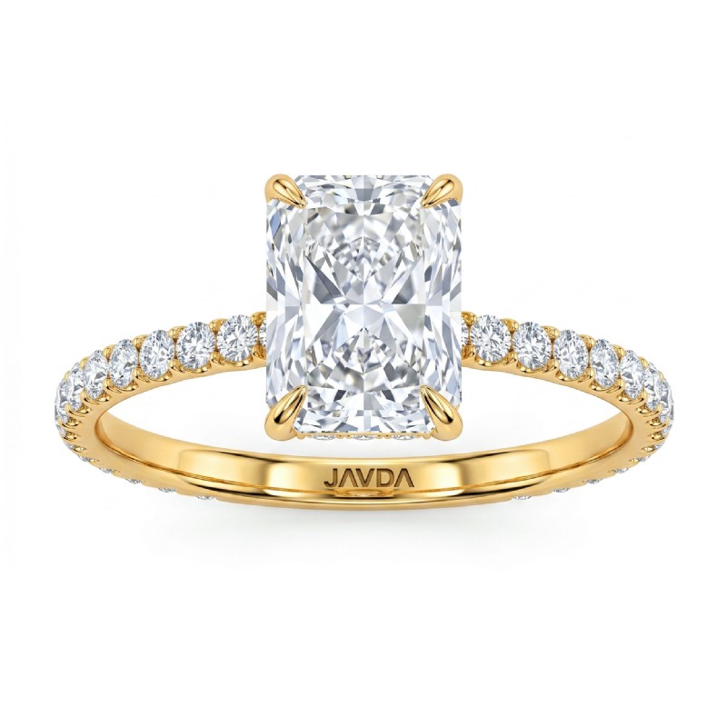  diamond Ring 14k Gold Yellow