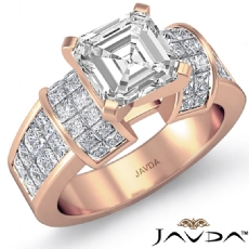  diamond Ring 18k Rose Gold