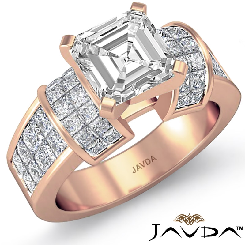  diamond Ring 14k Rose Gold