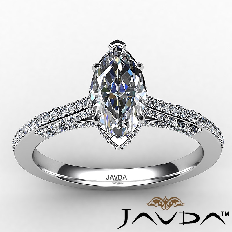  diamond Ring 14k Gold White