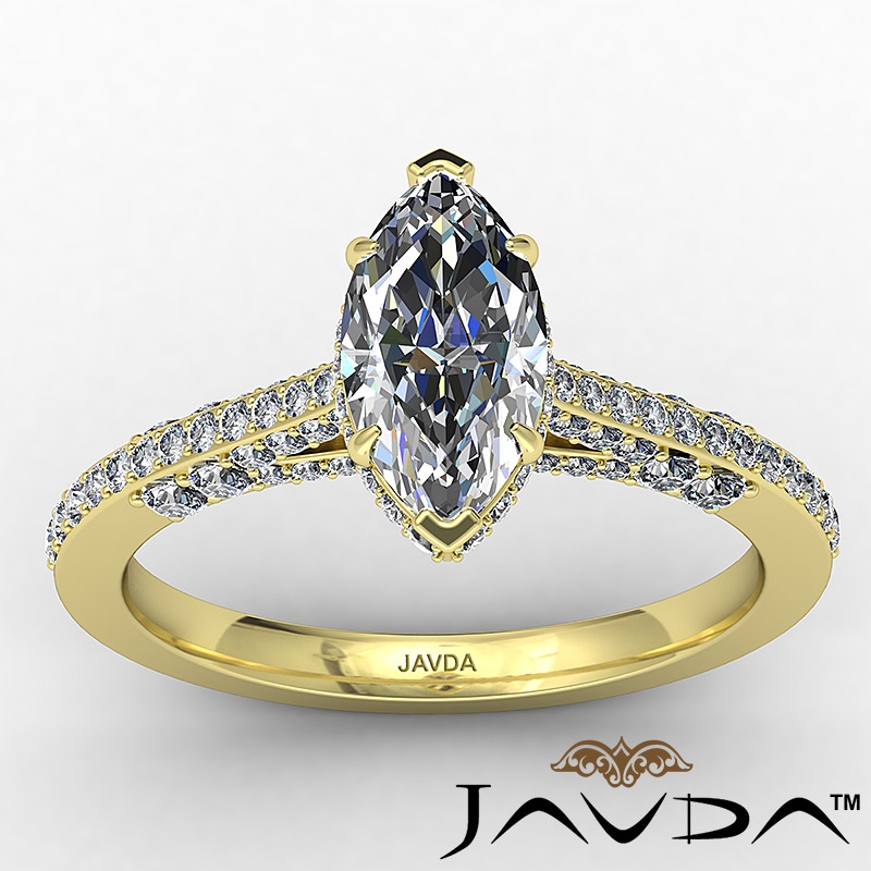  diamond Ring 14k Gold Yellow