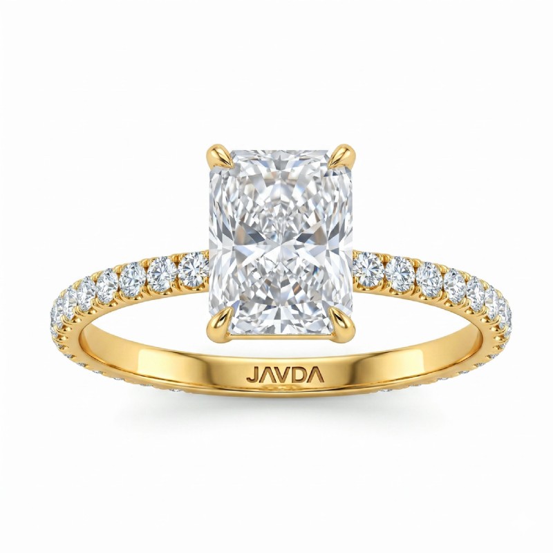  diamond Ring 14k Gold Yellow