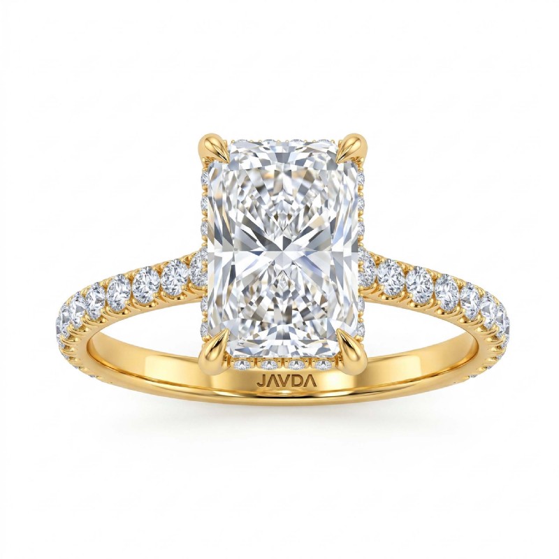  diamond Ring 14k Gold Yellow