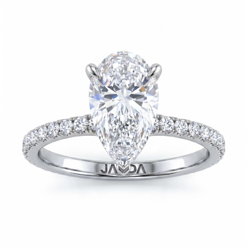  diamond Ring 14k Gold White