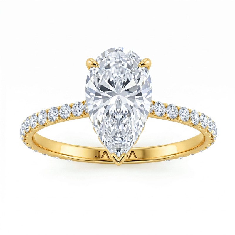  diamond Ring 14k Gold Yellow