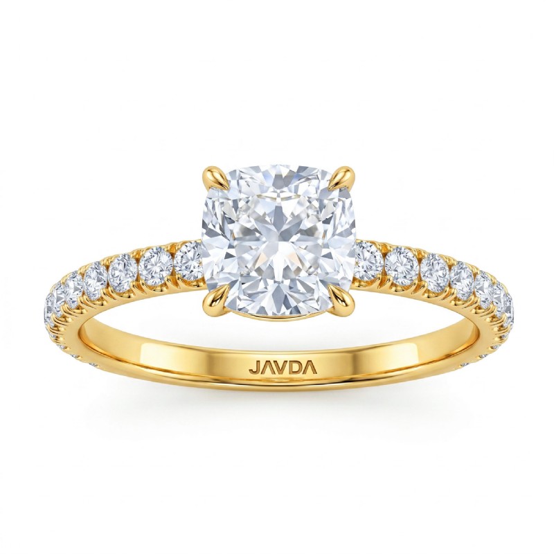  diamond Ring 14k Gold Yellow