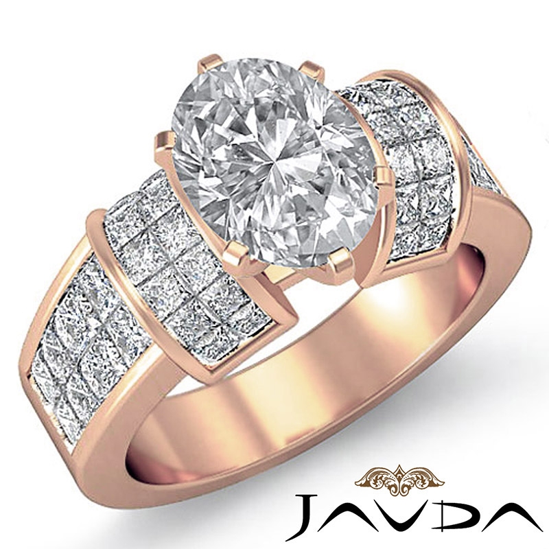  diamond Ring 14k Rose Gold