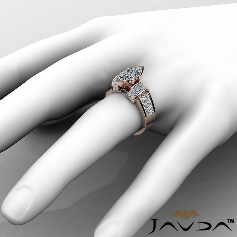  diamond Ring 14k Rose Gold