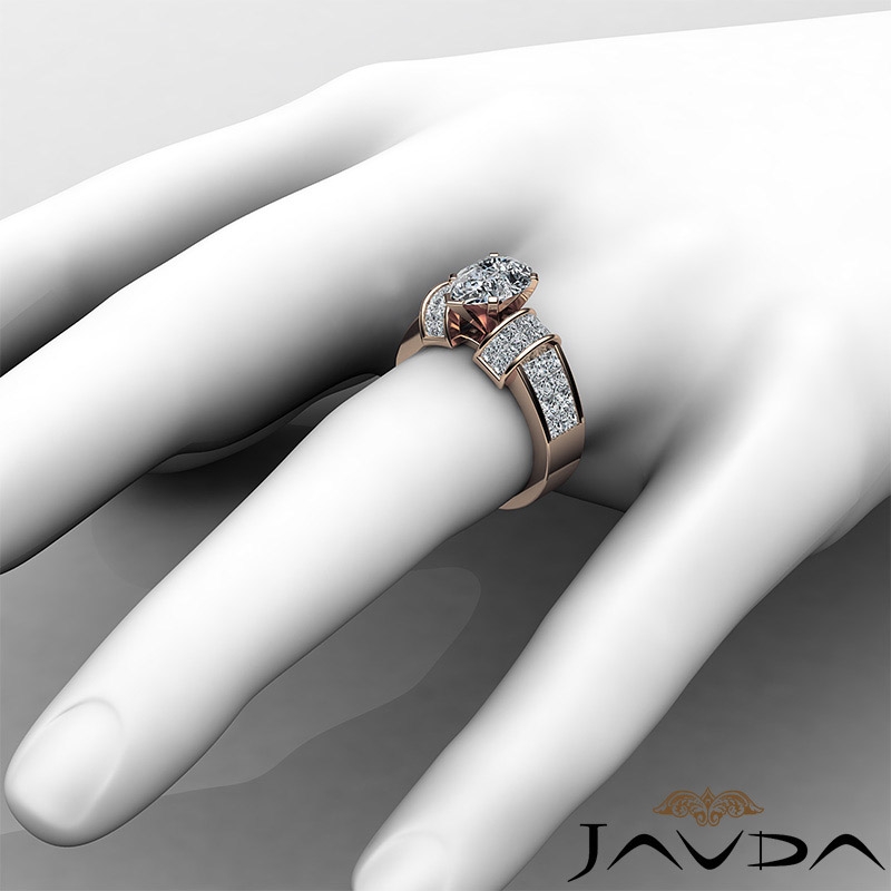  diamond Ring 18k Rose Gold