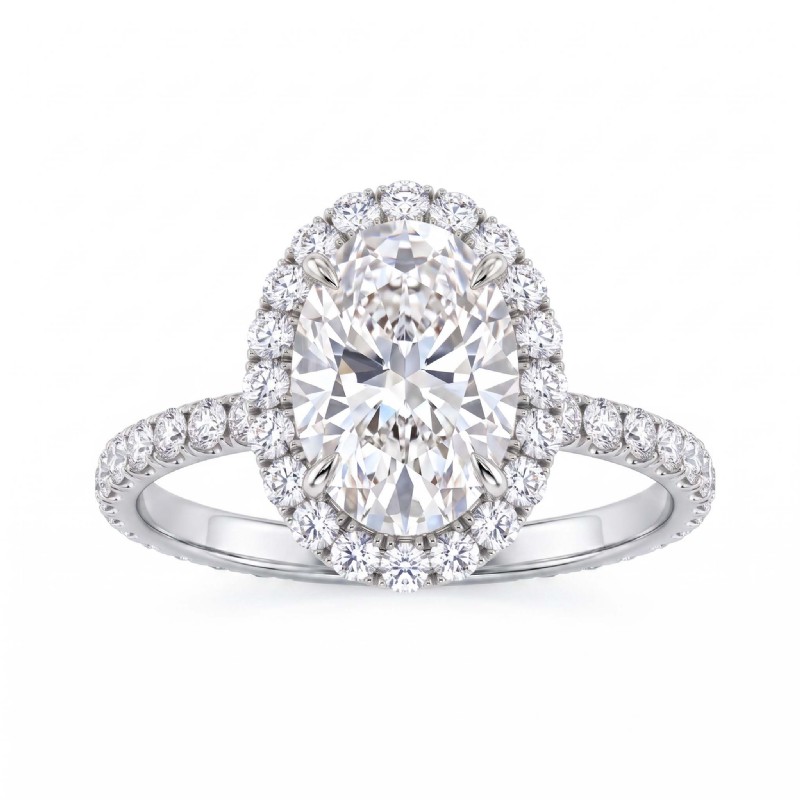  diamond Ring 14k Gold White