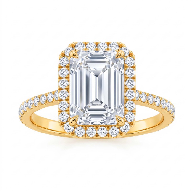  diamond Ring 14k Gold Yellow