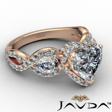  diamond Ring 14k Rose Gold