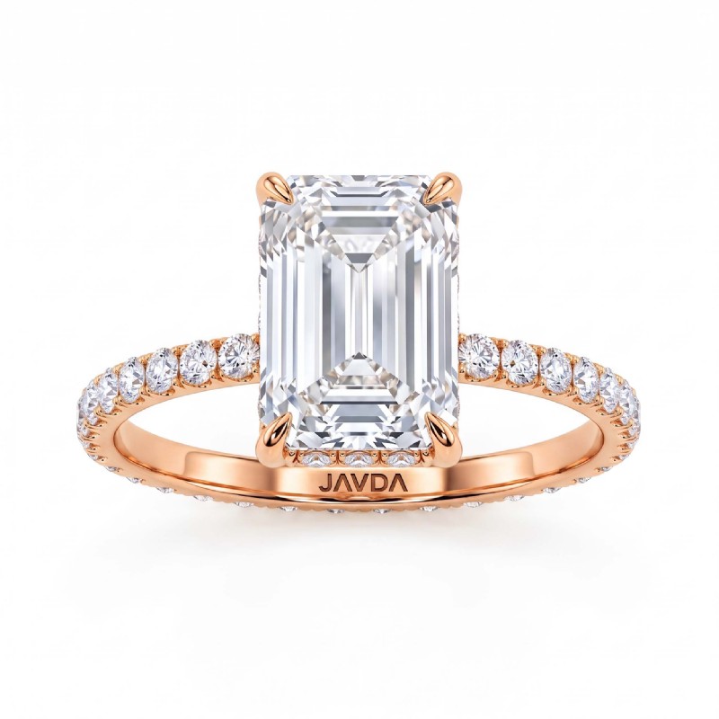  diamond Ring 14k Rose Gold